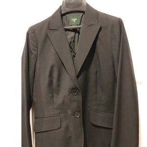 JCrew Suiting Separates Black Blazer